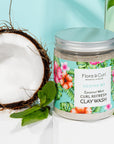 Flora & Curl - Coconut Mint Curl Refresh Clay Wash