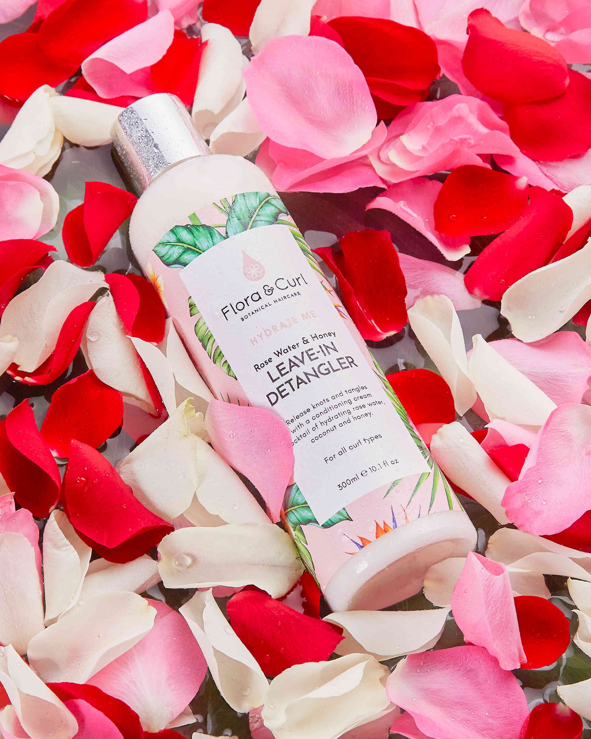 Flora & Curl - Organic Rose Water & Honey Leave-in Detangler