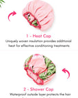 Flora & Curl - Insulated Shower Cap