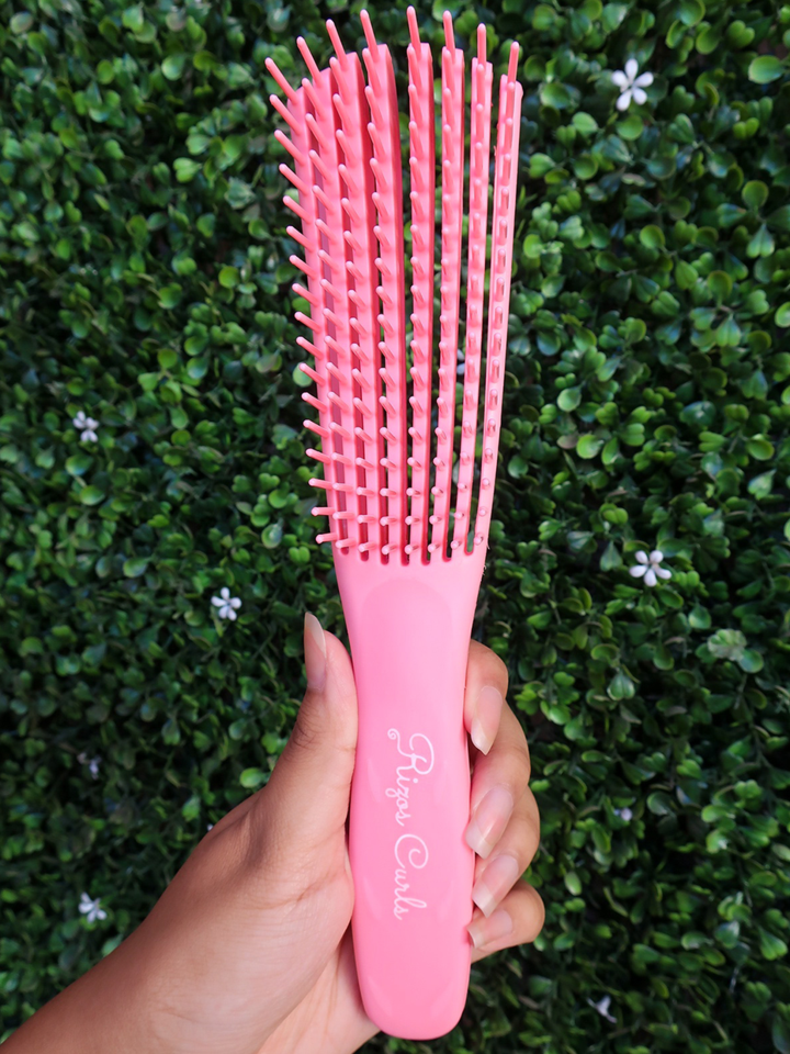 Rizos Curls - Pink Detangling Flexi Brush