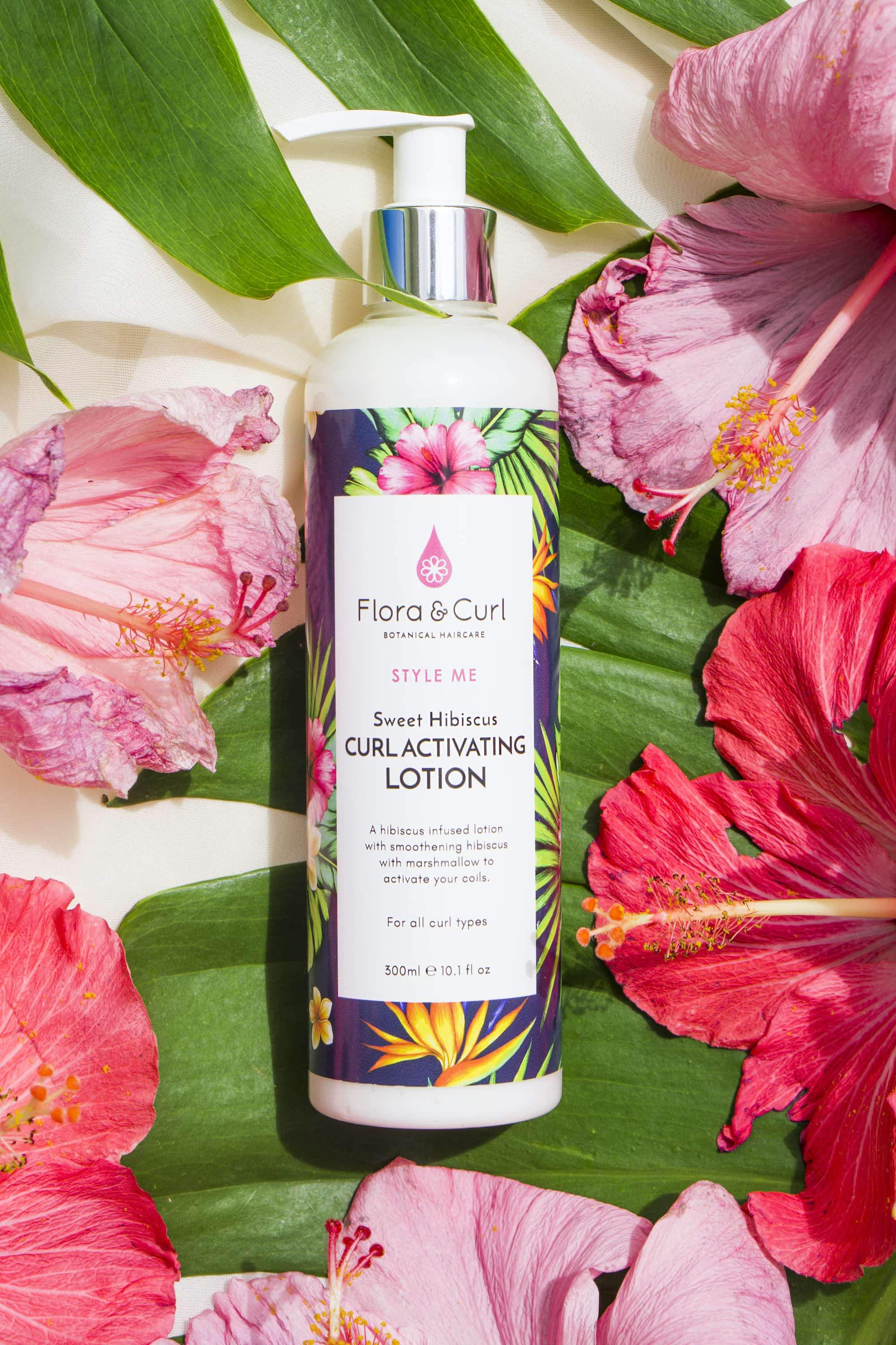 Flora & Curl - Sweet Hibiscus Curl Activating Lotion
