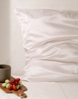 H.E.R 100% Mulberry Silk Pillowcase - White