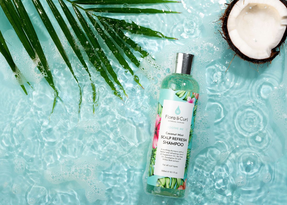 Flora & Curl - Coconut Mint Scalp Refresh Shampoo