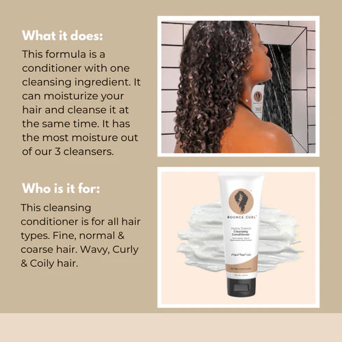 Bounce Curl HydraDrench Cleansing Conditioner Curlstique