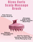 Rizos Curls - Pink Scalp Massage Brush