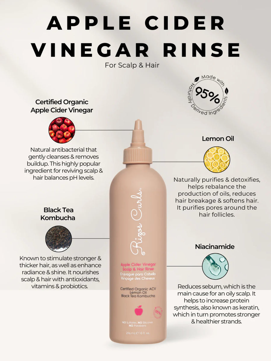 New Apple Cider Vinegar Scalp & Hair Rinse