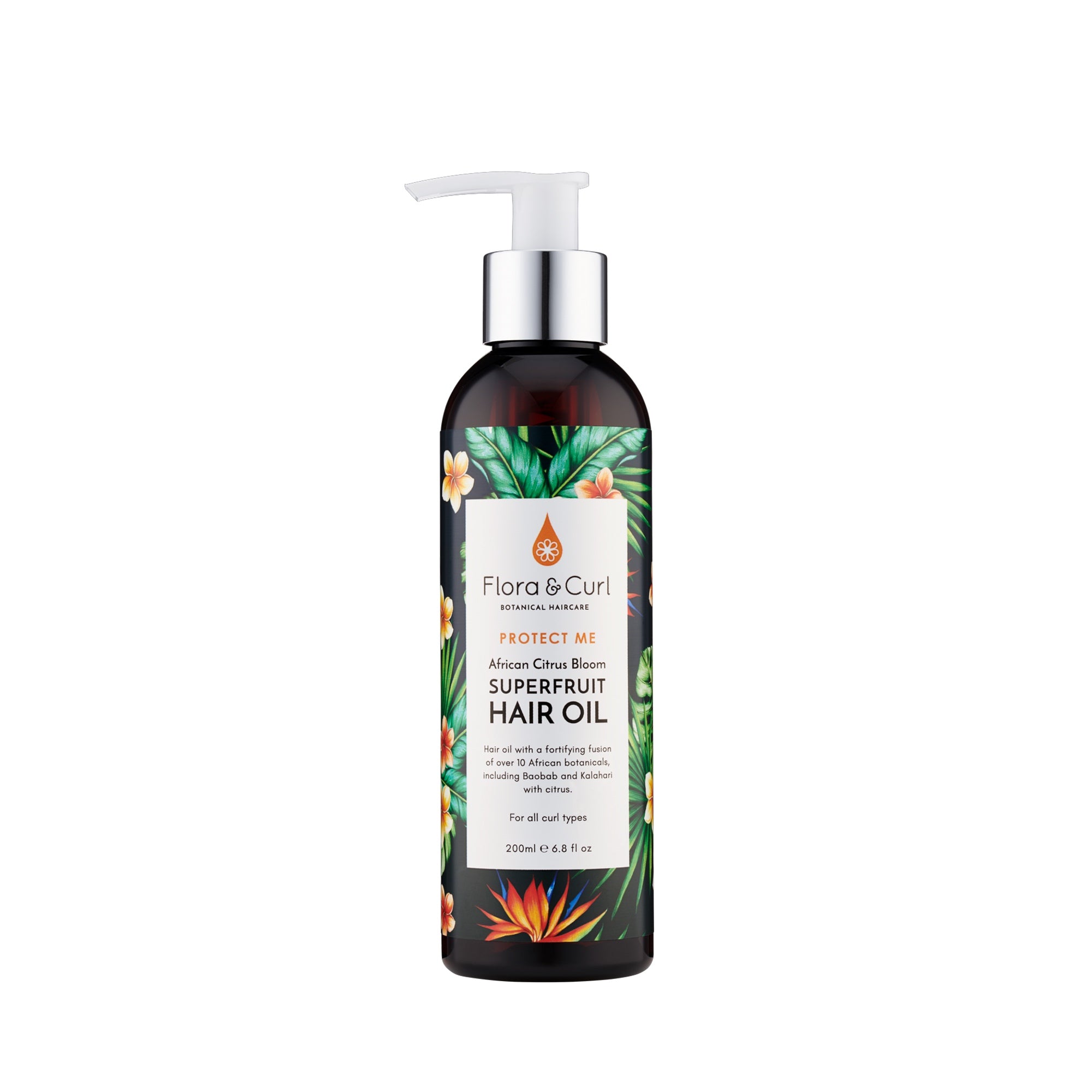 Flora &amp; Curl - African Citrus Superfruit Hair Oil