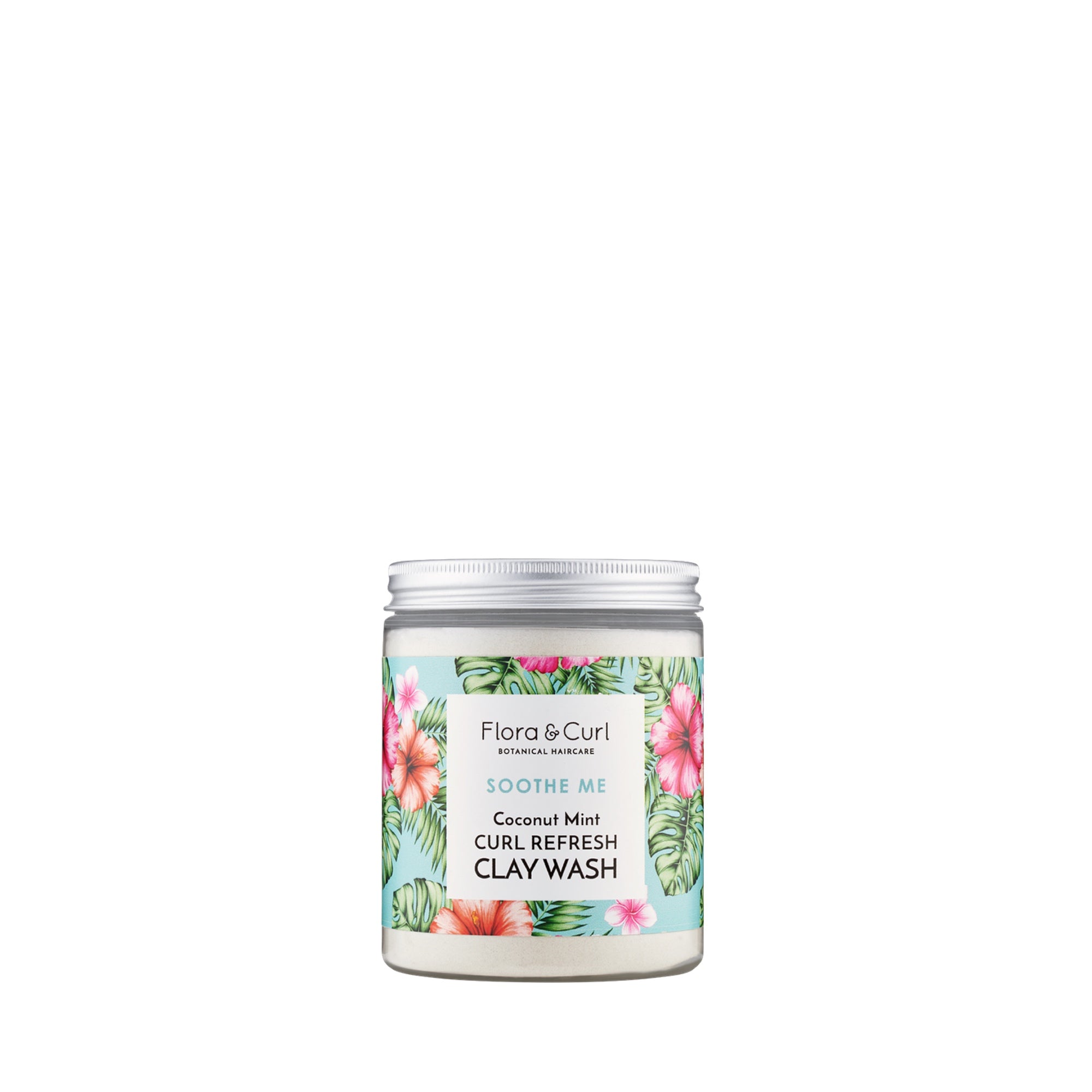 Flora &amp; Curl - Coconut Mint Curl Refresh Clay Wash