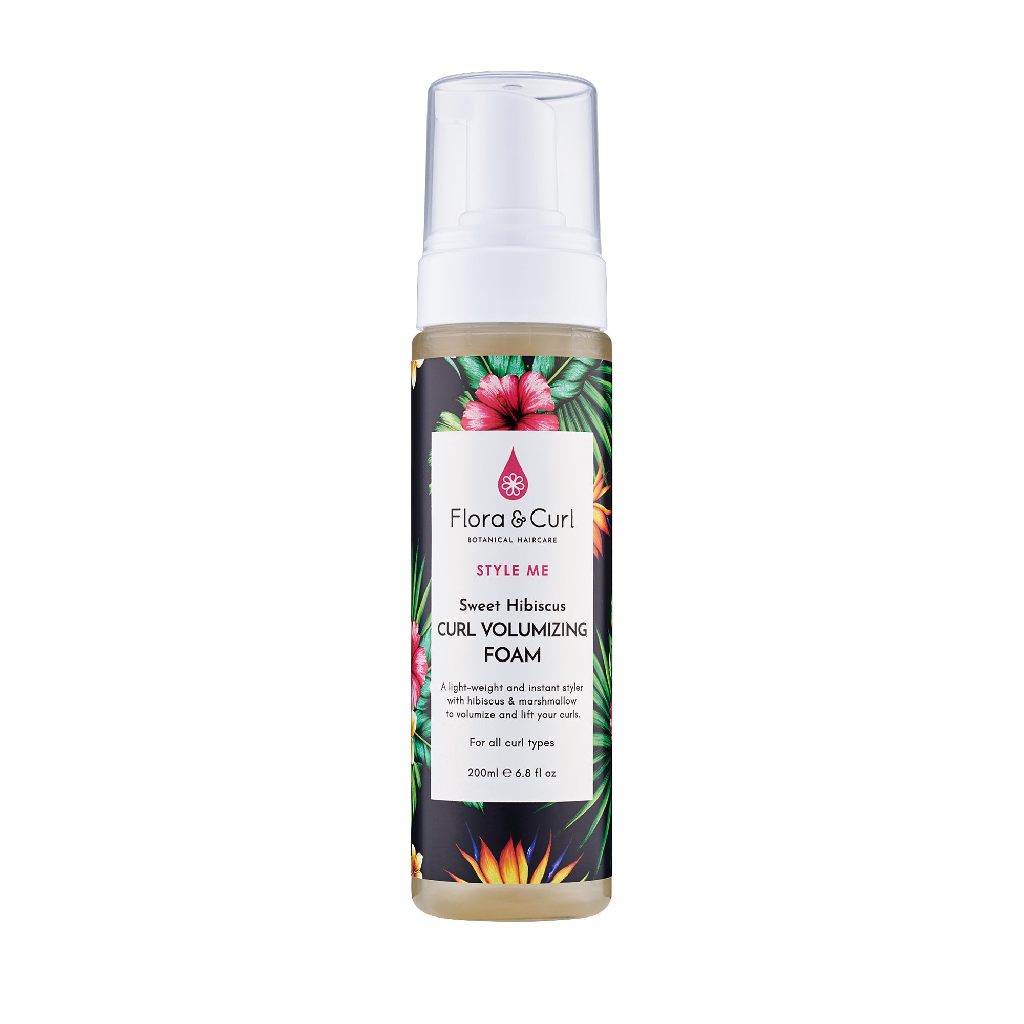 Flora &amp; Curl - Sweet Hibiscus Curl Volumizing Foam