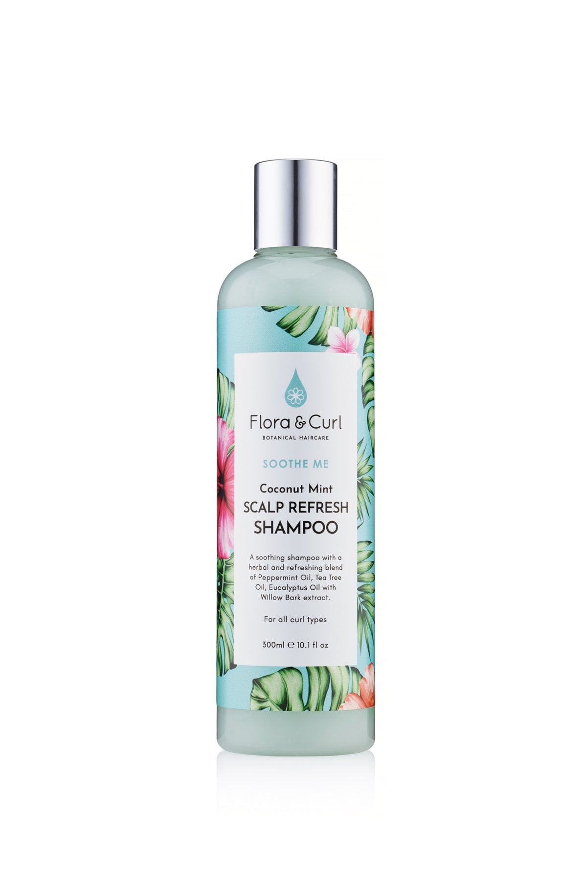 Flora &amp; Curl - Coconut Mint Scalp Refresh Shampoo