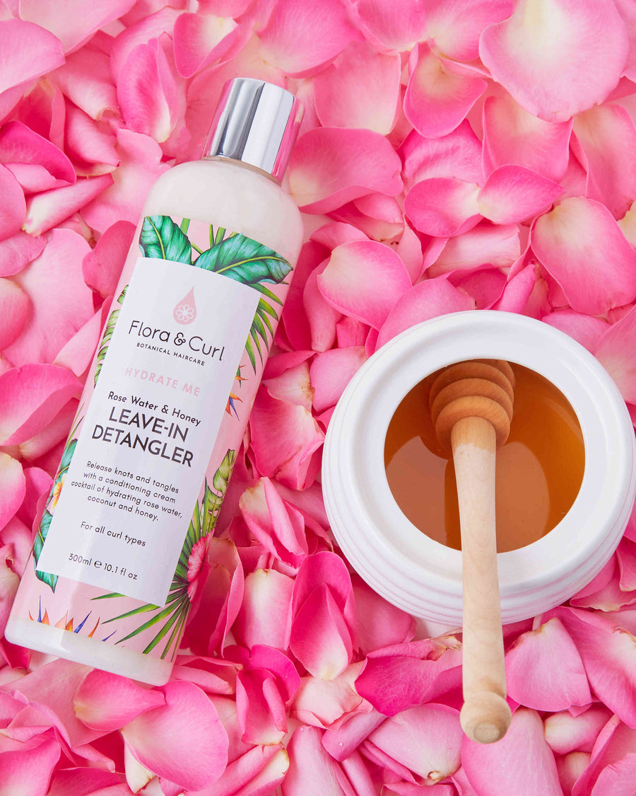 Flora & Curl - Organic Rose Water & Honey Leave-in Detangler