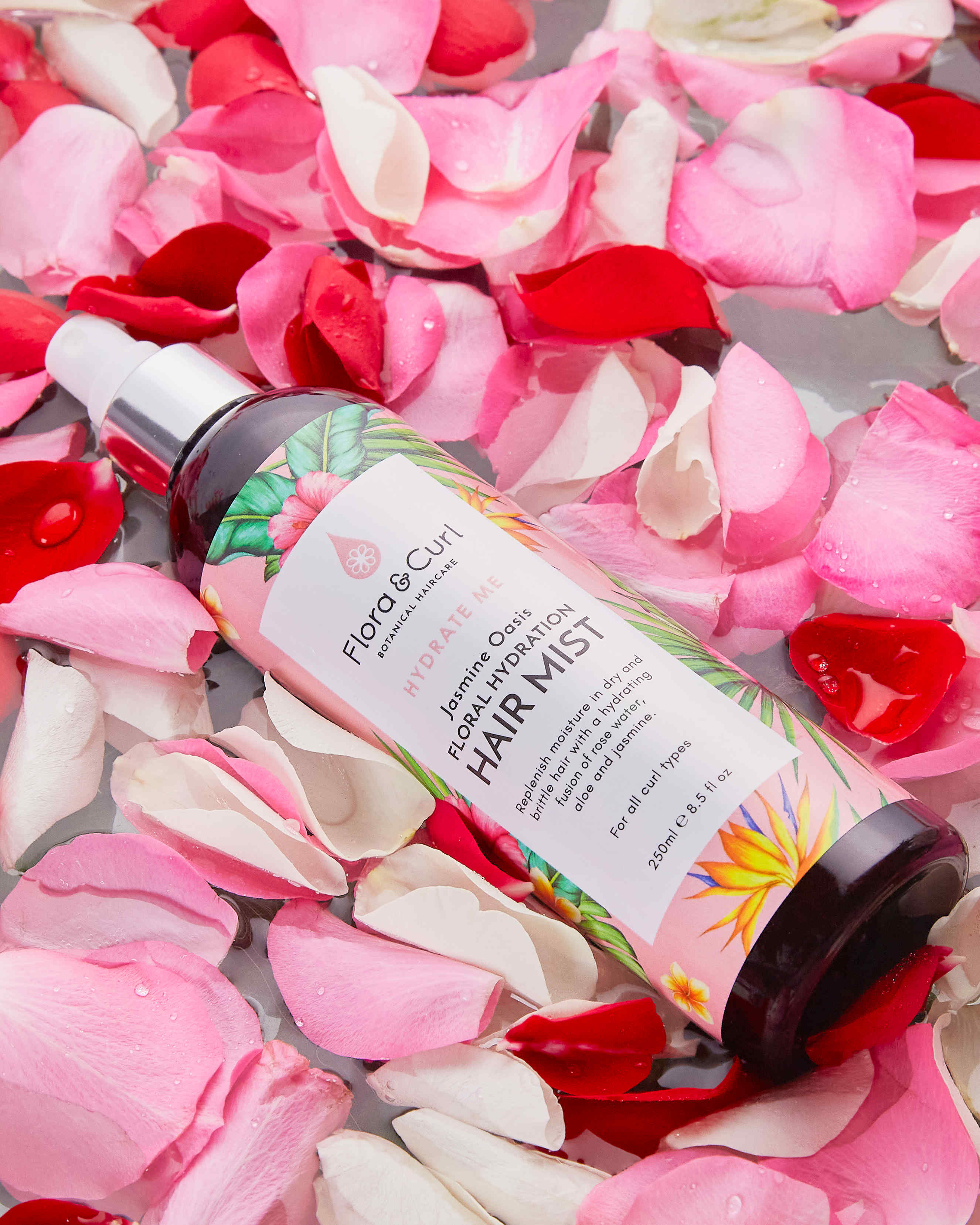 Flora &amp; Curl - Jasmine Oasis Hydrating Hair Mist