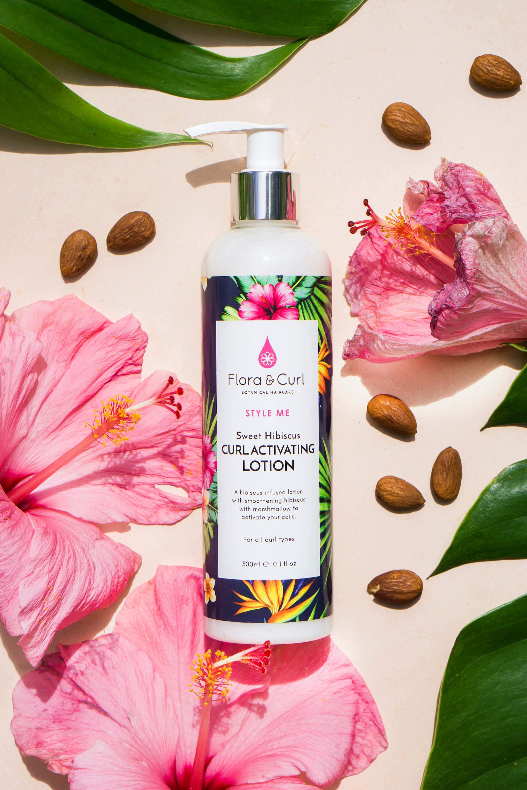 Flora &amp; Curl - Sweet Hibiscus Curl Activating Lotion