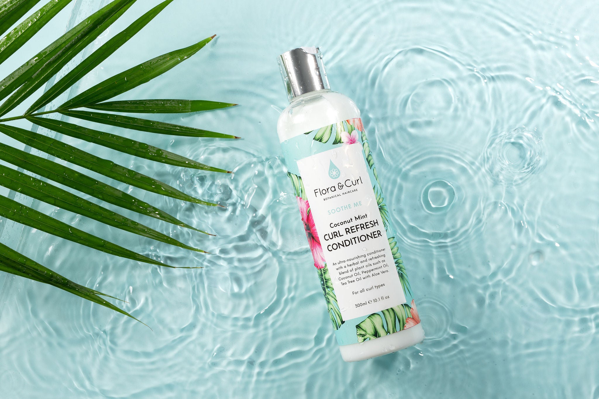 Flora &amp; Curl - Coconut Mint Curl Refresh Conditioner