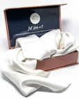 H.E.R 100% Mulberry Silk Pillowcase - White