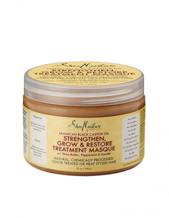 Shea Moisture Jamaican Black Castor Oil Strengthen & Restore Treatment Masque 340g